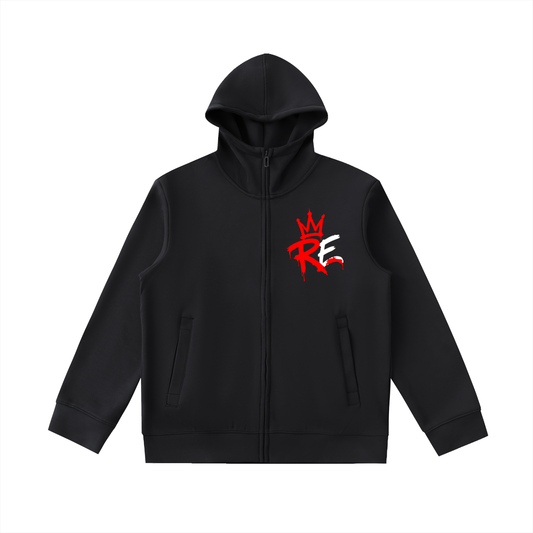 Rhyno Elite RE Crown Heavyweight High Neck Zip-Up Hoodie