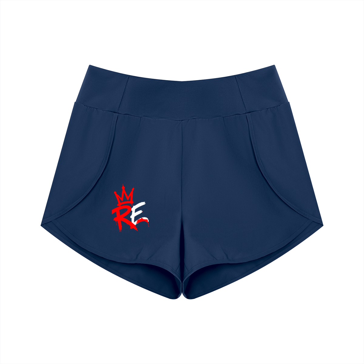 Rhyno Elite Crown RE Women’s High-Rise Yoga Shorts
