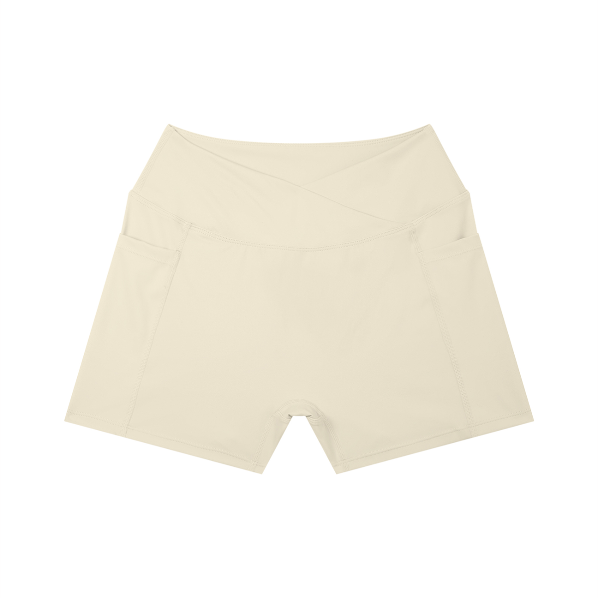 Rhyno Elite RE Crown Women’s High-Rise Pocket Yoga Shorts