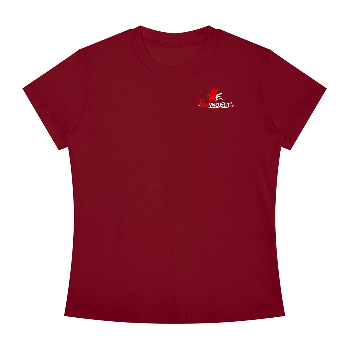 Rhyno Elite RE Crown No Excuses Women’s Slim Fit Crewneck T-Shirt