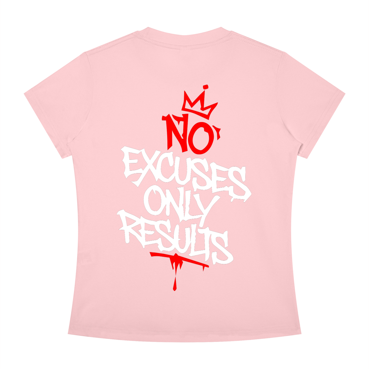 Rhyno Elite RE Crown No Excuses Women’s Slim Fit Crewneck T-Shirt