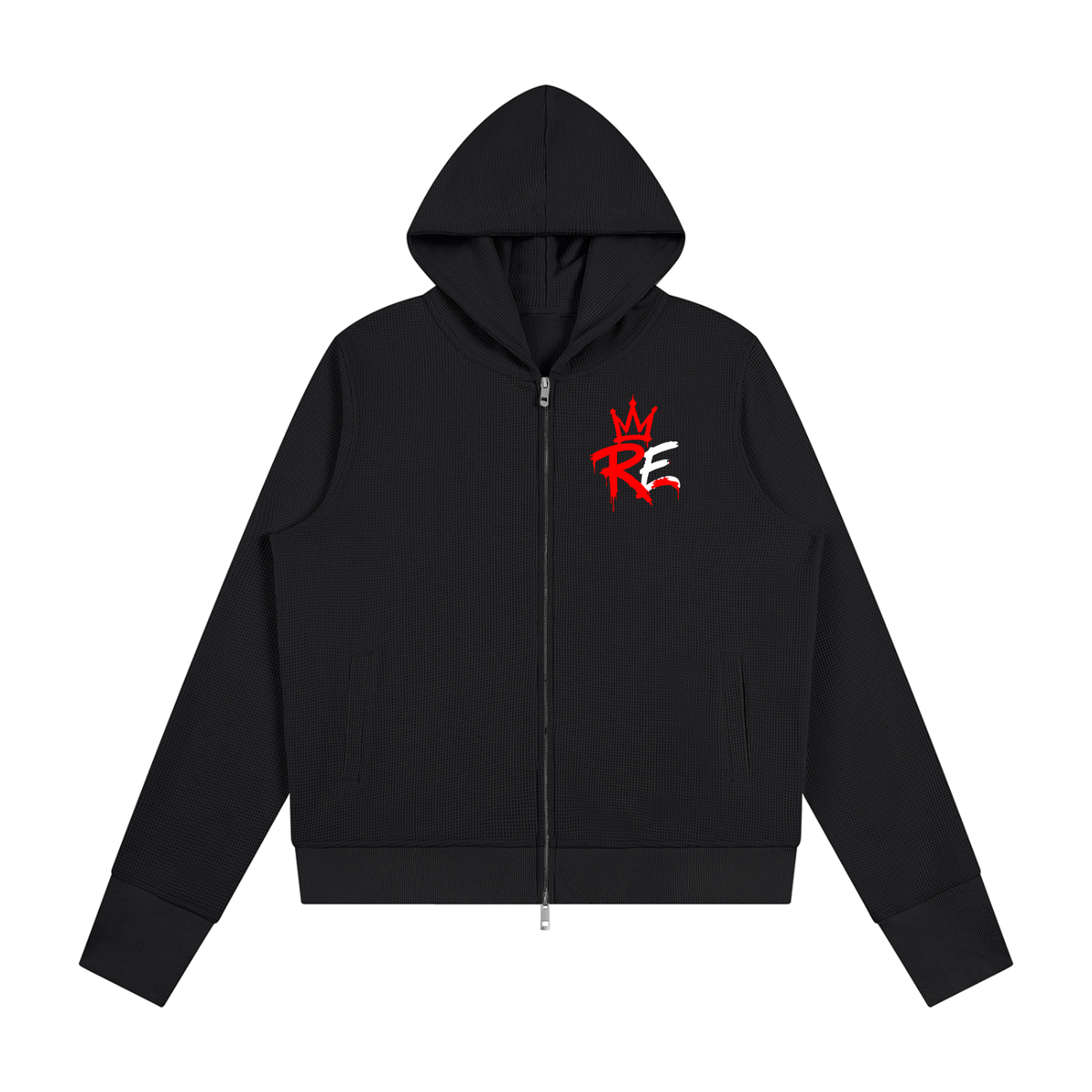 Rhyno Elite Crown RE Women’s Waffle Full-Zip Hoodie