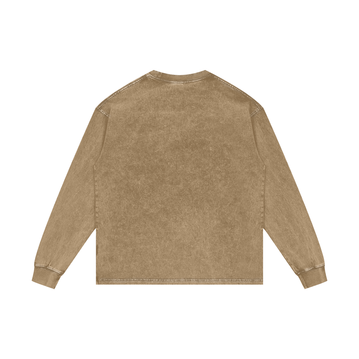 Rhyno Elite Crown RE Acid Wash Oversized Long Sleeve Tee