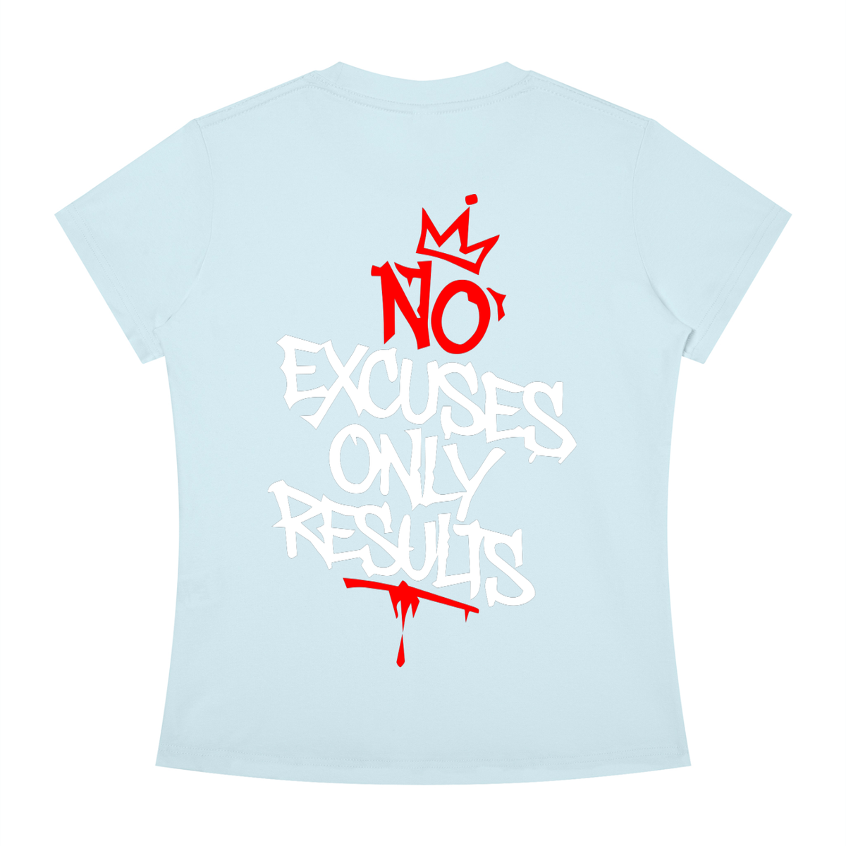 Rhyno Elite RE Crown No Excuses Women’s Slim Fit Crewneck T-Shirt