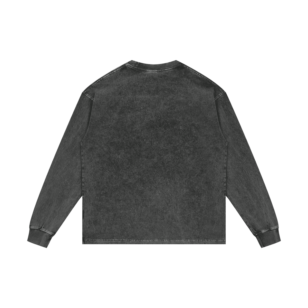 Rhyno Elite Crown RE Acid Wash Oversized Long Sleeve Tee