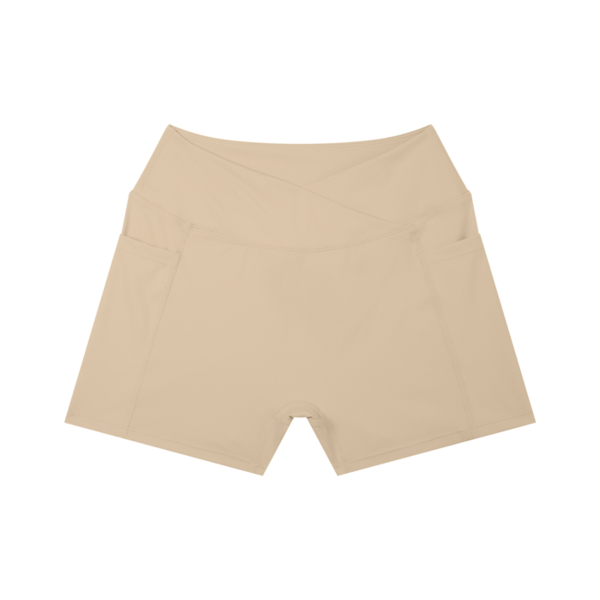 Rhyno Elite RE Crown Women’s High-Rise Pocket Yoga Shorts