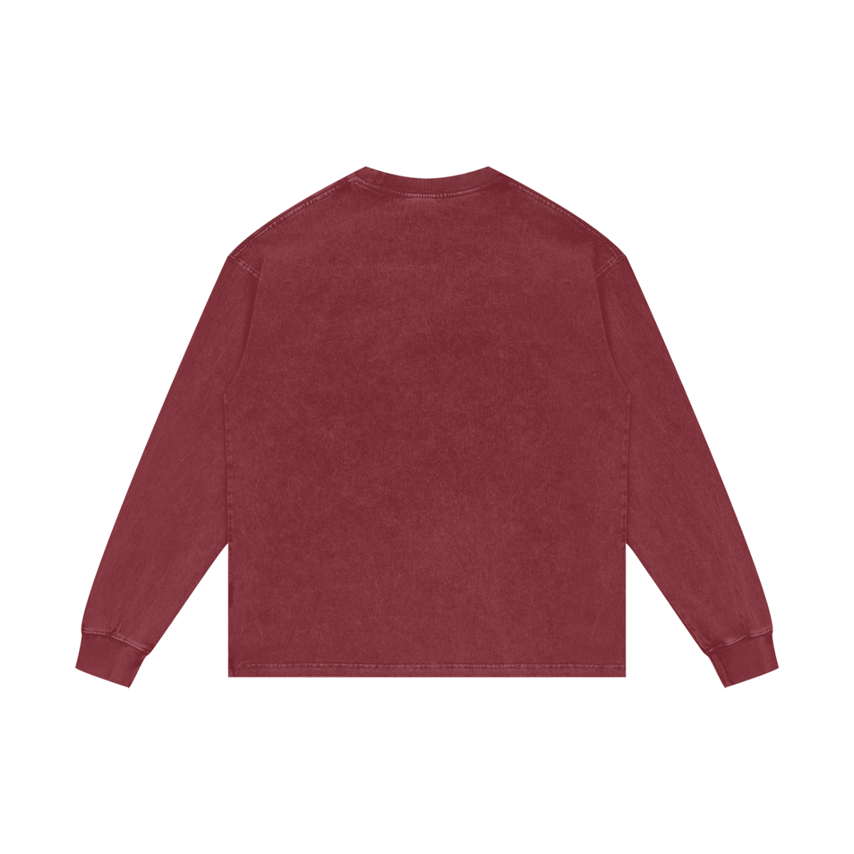 Rhyno Elite Crown RE Acid Wash Oversized Long Sleeve Tee