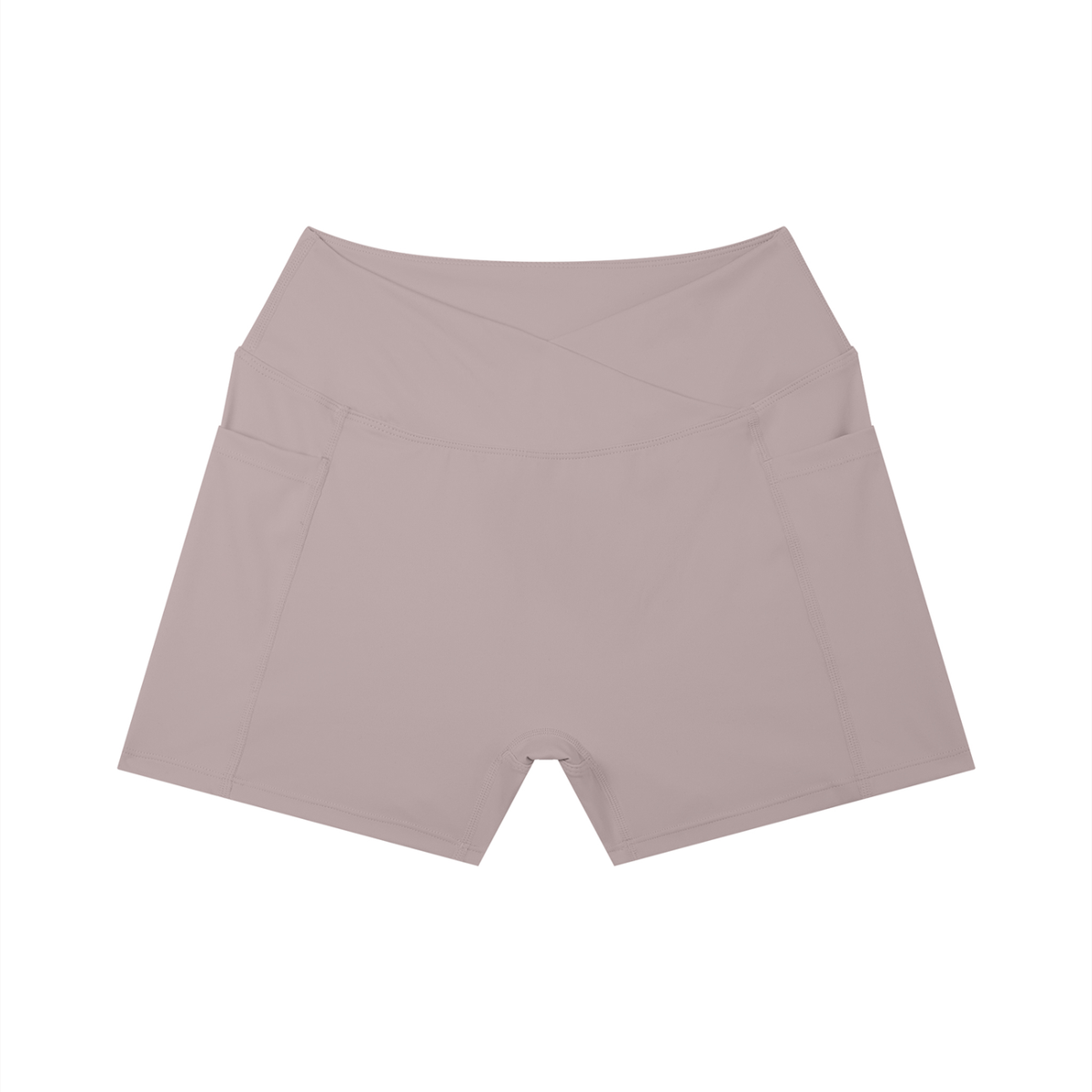 Rhyno Elite RE Crown Women’s High-Rise Pocket Yoga Shorts
