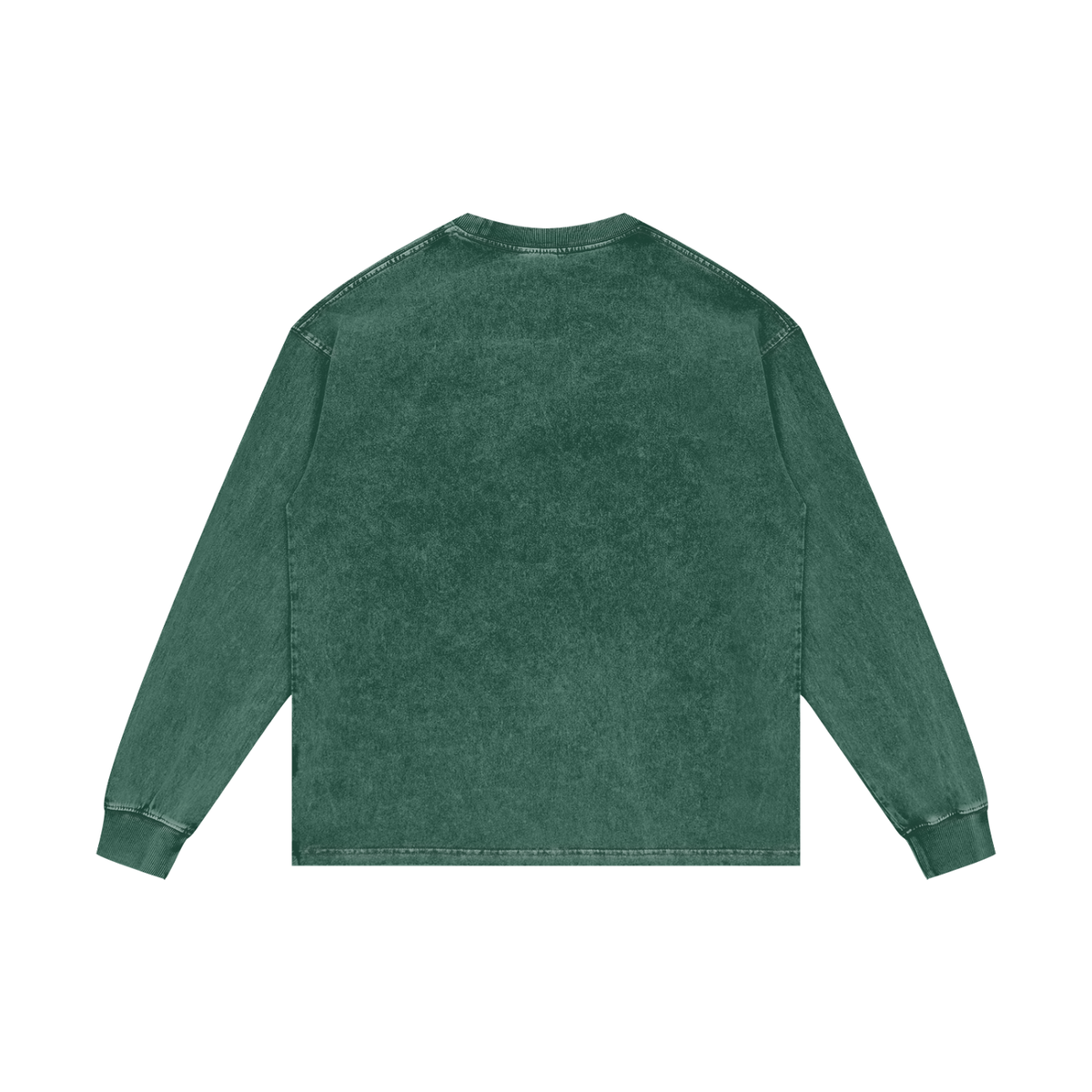 Rhyno Elite Crown RE Acid Wash Oversized Long Sleeve Tee
