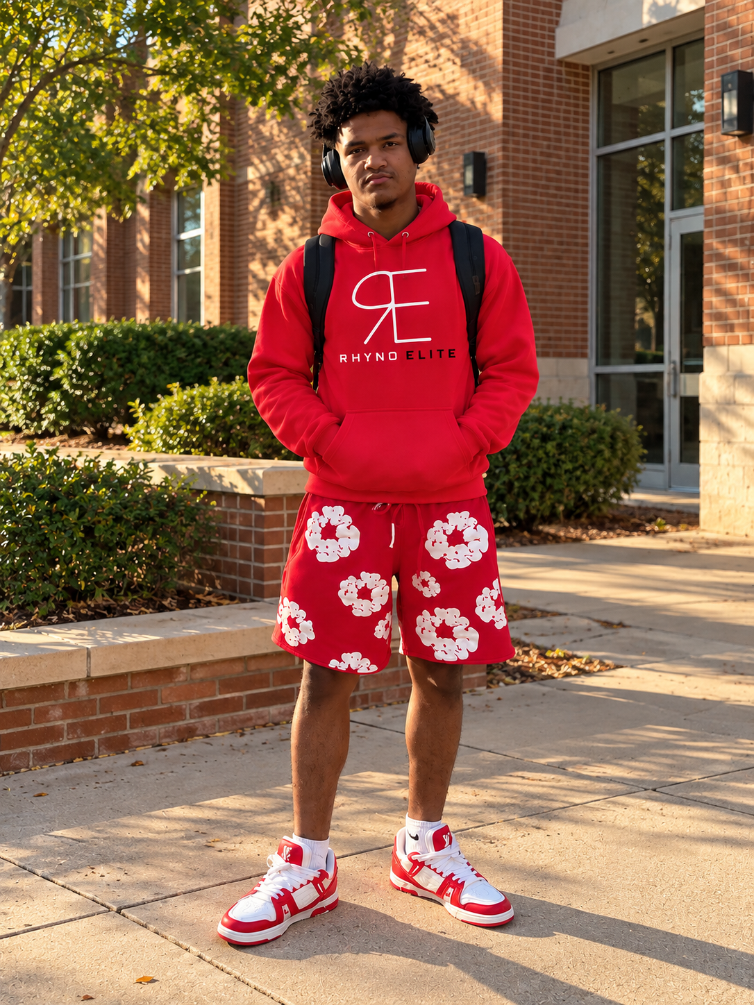 RE Signature Hoodie - Red