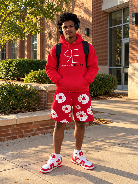 RE Signature Hoodie - Red