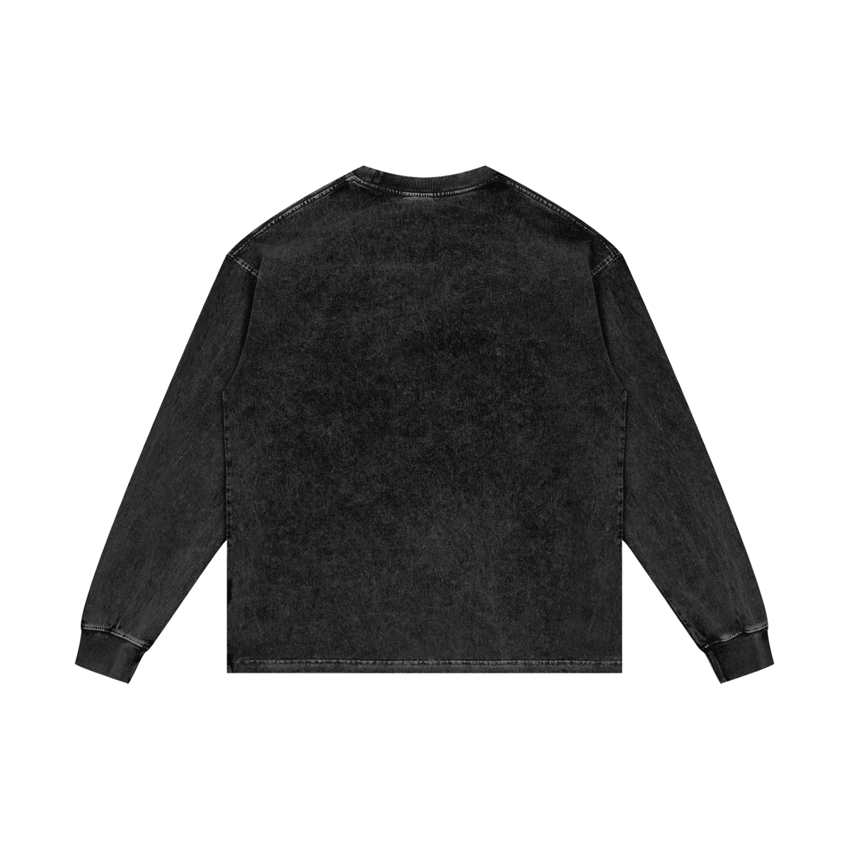 Rhyno Elite Crown RE Acid Wash Oversized Long Sleeve Tee