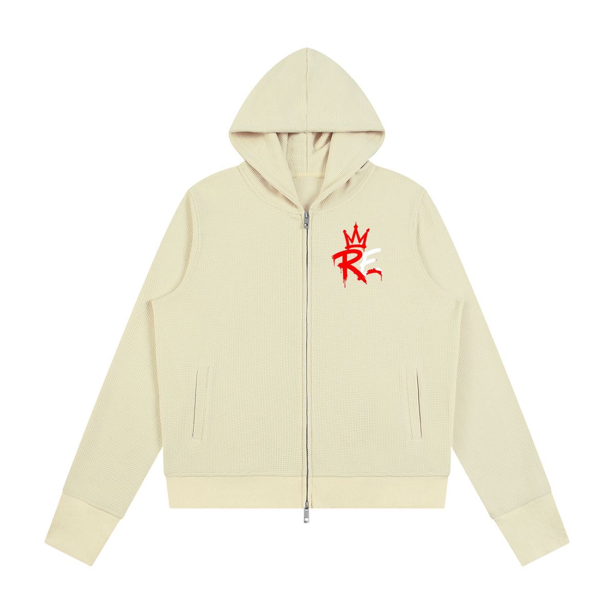Rhyno Elite Crown RE Women’s Waffle Full-Zip Hoodie