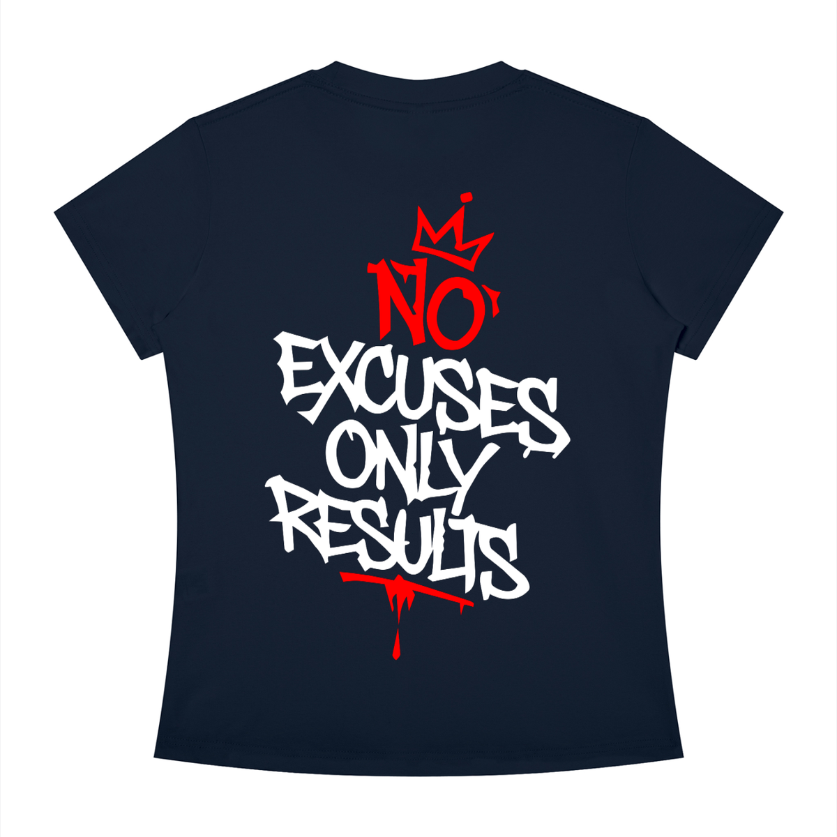 Rhyno Elite RE Crown No Excuses Women’s Slim Fit Crewneck T-Shirt