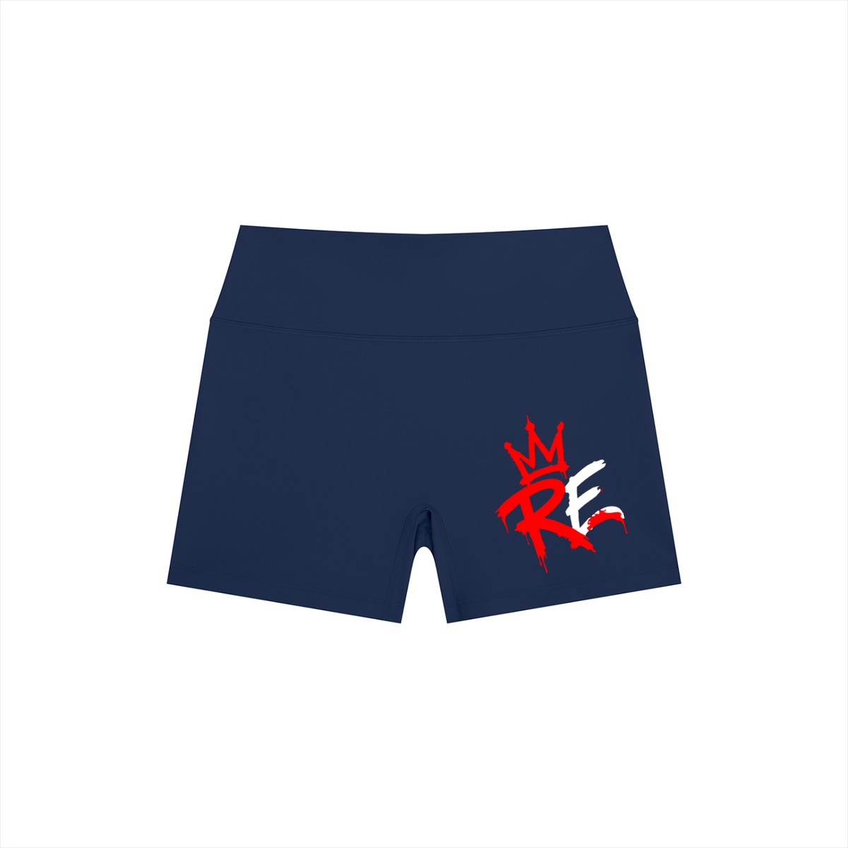 Rhyno Elite Crown RE Women’s High-Rise Yoga Shorts