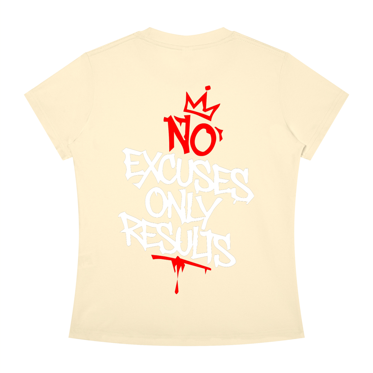 Rhyno Elite RE Crown No Excuses Women’s Slim Fit Crewneck T-Shirt