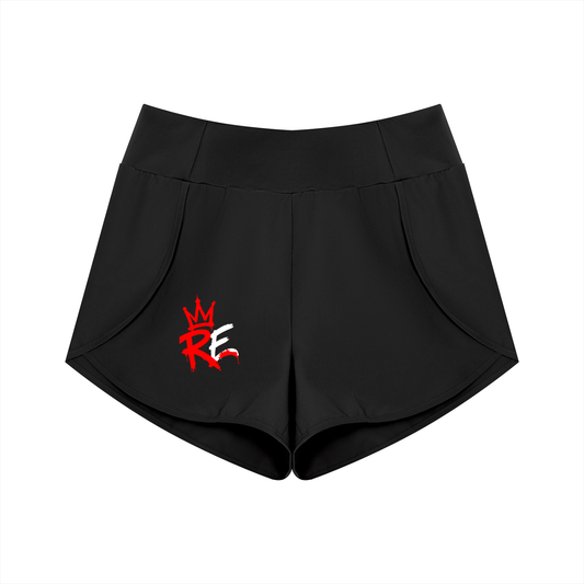 Rhyno Elite Crown RE Women’s High-Rise Yoga Shorts