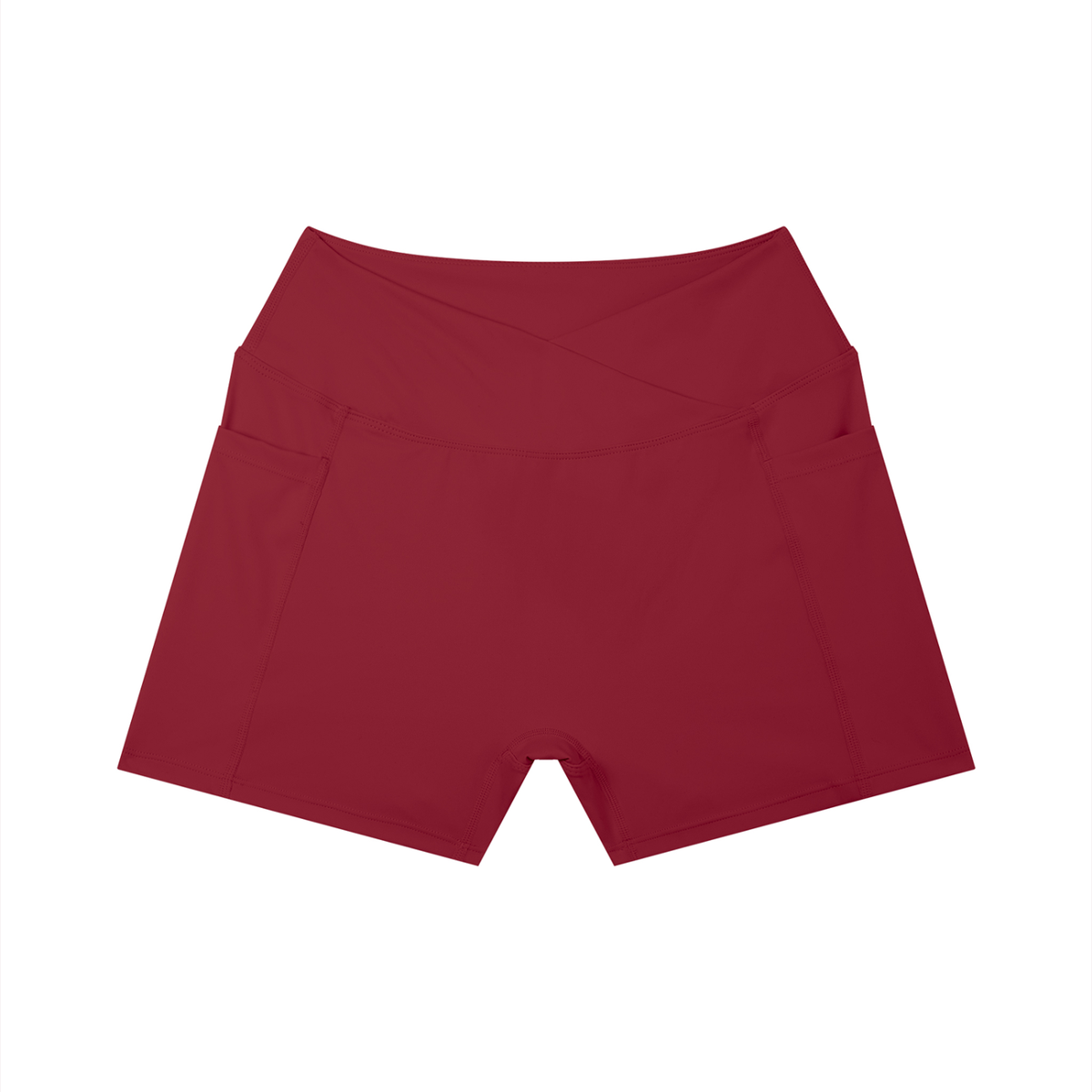 Rhyno Elite RE Crown Women’s High-Rise Pocket Yoga Shorts