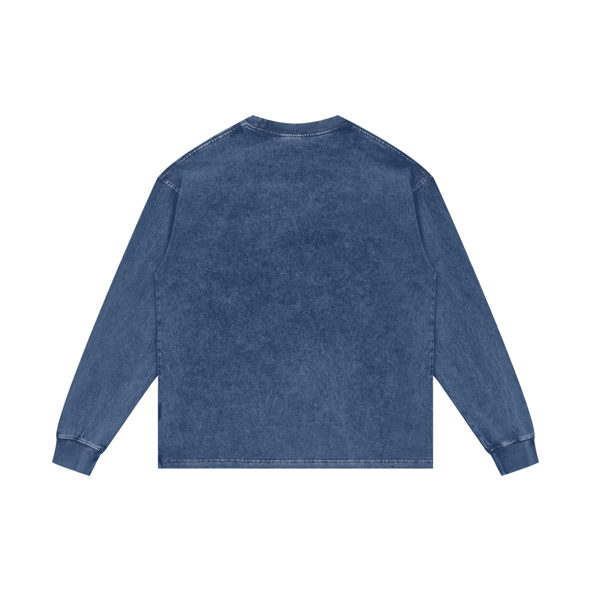 Rhyno Elite Crown RE Acid Wash Oversized Long Sleeve Tee