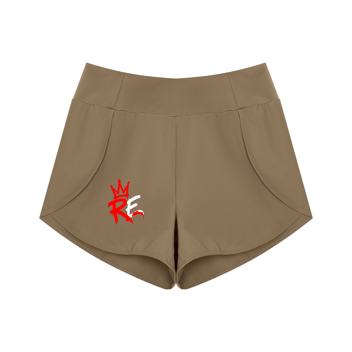 Rhyno Elite Crown RE Women’s High-Rise Yoga Shorts