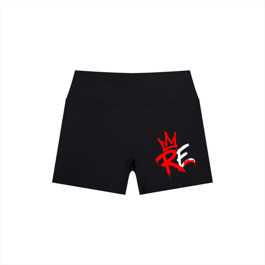 Rhyno Elite Crown RE Women’s High-Rise Yoga Shorts