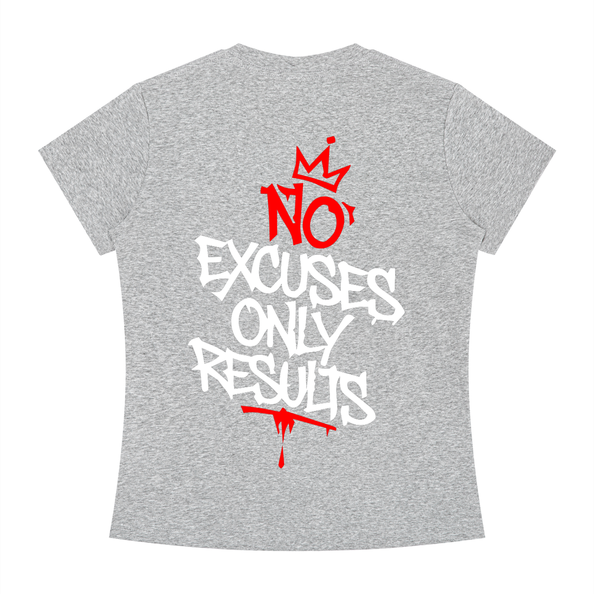 Rhyno Elite RE Crown No Excuses Women’s Slim Fit Crewneck T-Shirt