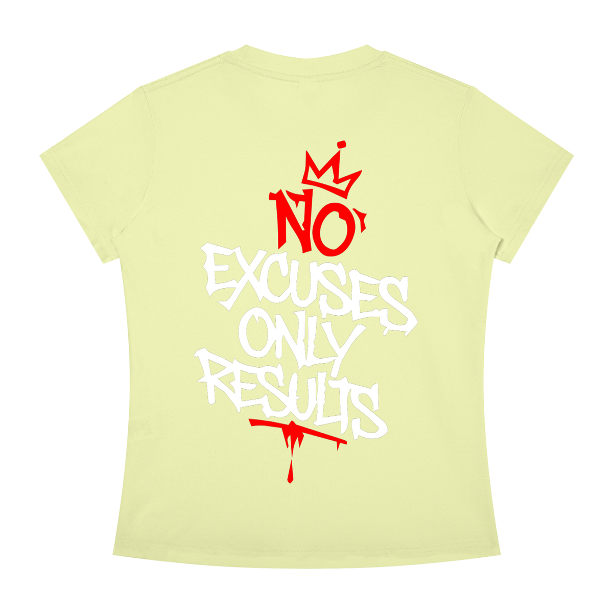 Rhyno Elite RE Crown No Excuses Women’s Slim Fit Crewneck T-Shirt