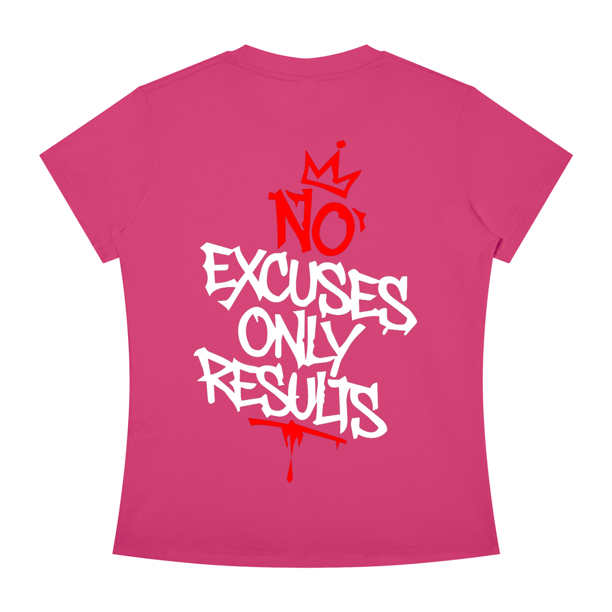 Rhyno Elite RE Crown No Excuses Women’s Slim Fit Crewneck T-Shirt