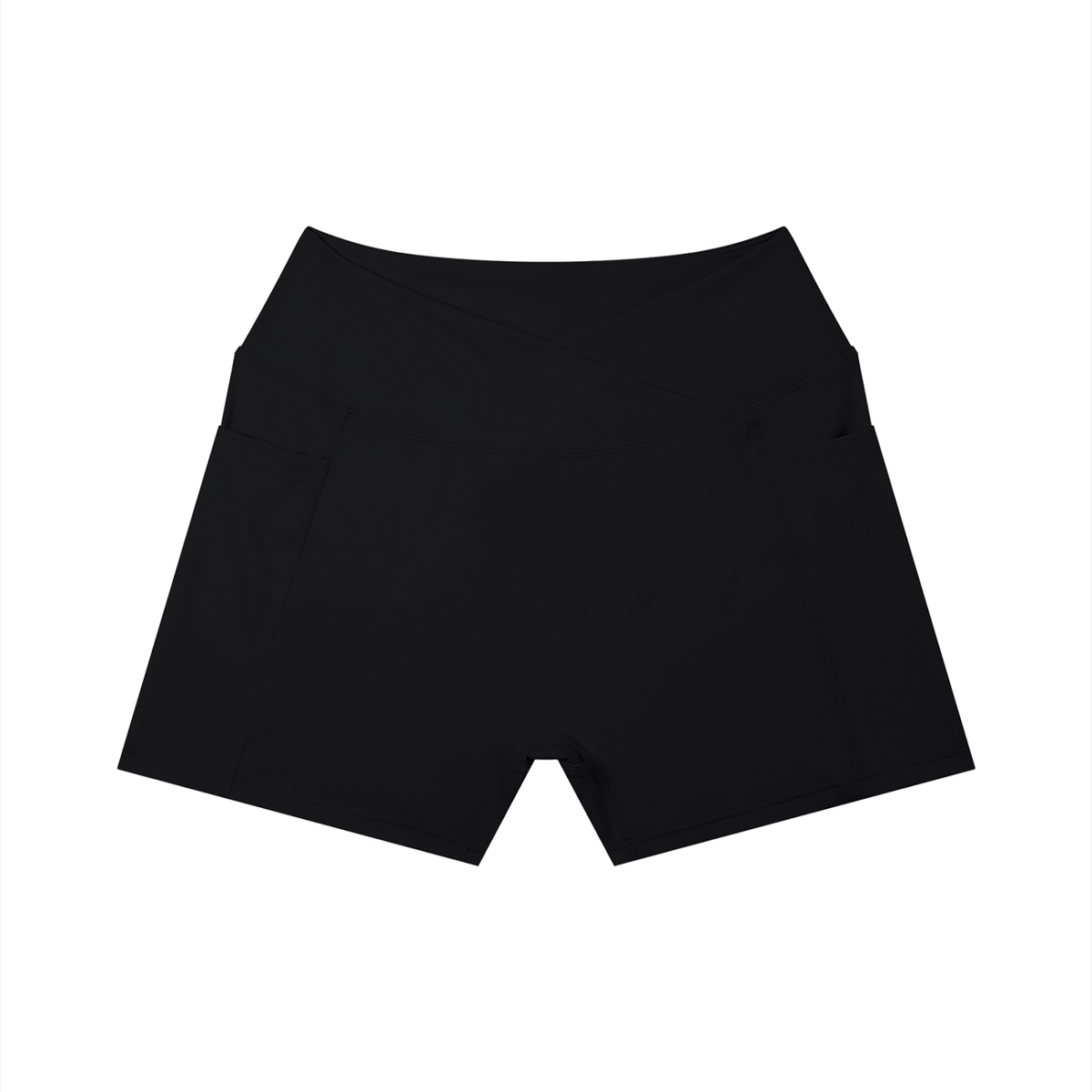 Rhyno Elite RE Crown Women’s High-Rise Pocket Yoga Shorts