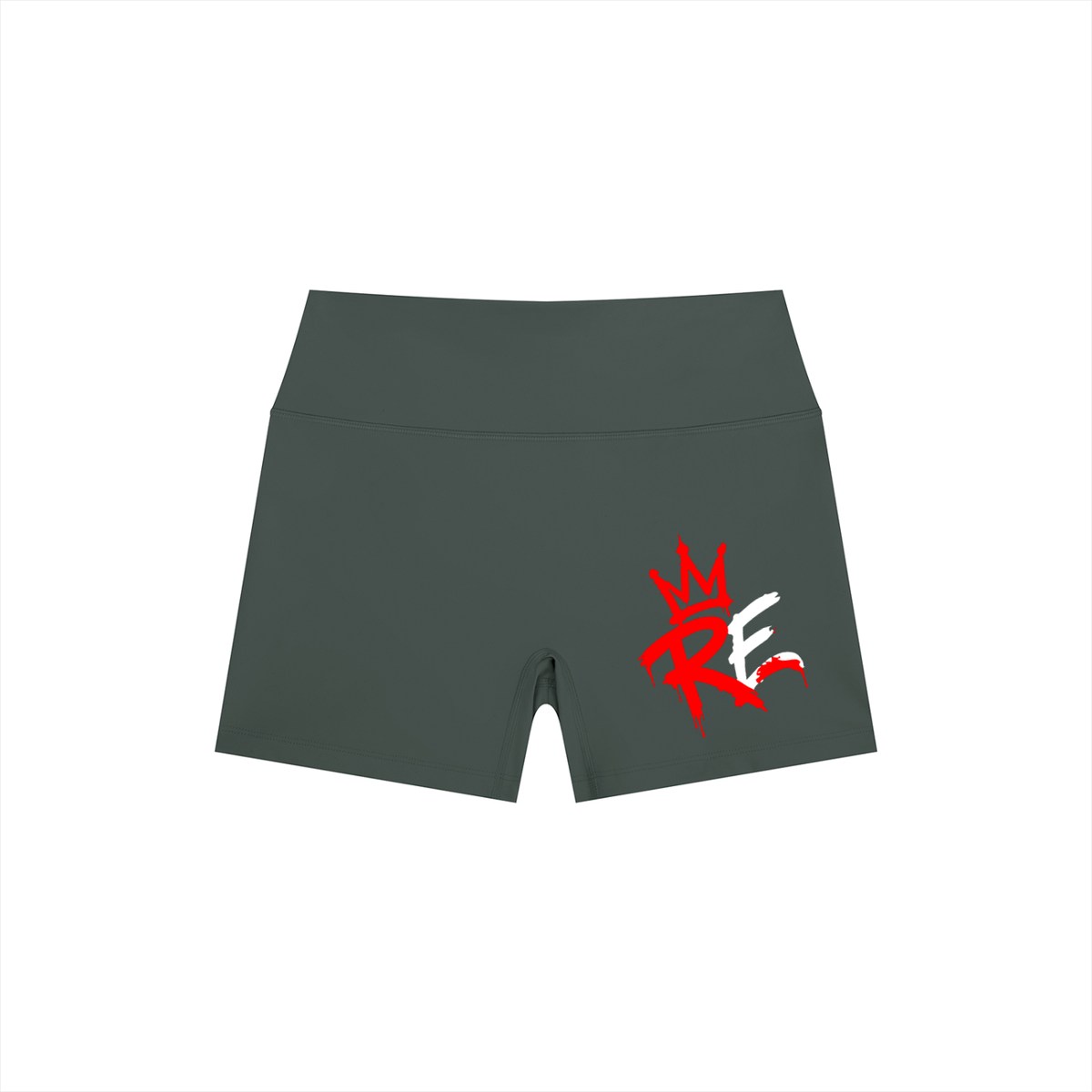 Rhyno Elite Crown RE Women’s High-Rise Yoga Shorts