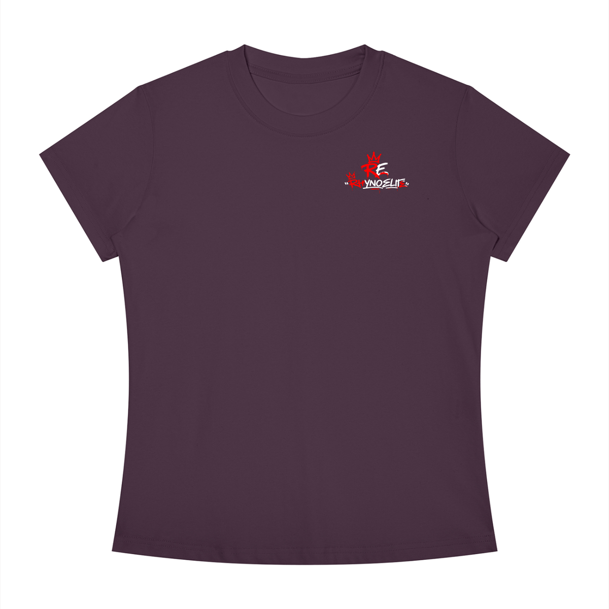 Rhyno Elite RE Crown No Excuses Women’s Slim Fit Crewneck T-Shirt